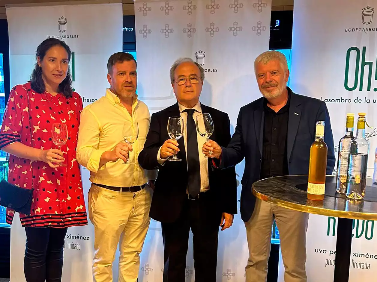 Bodegas Robles presenta «Oh!» , el primer vino naranja de Montilla-Moriles