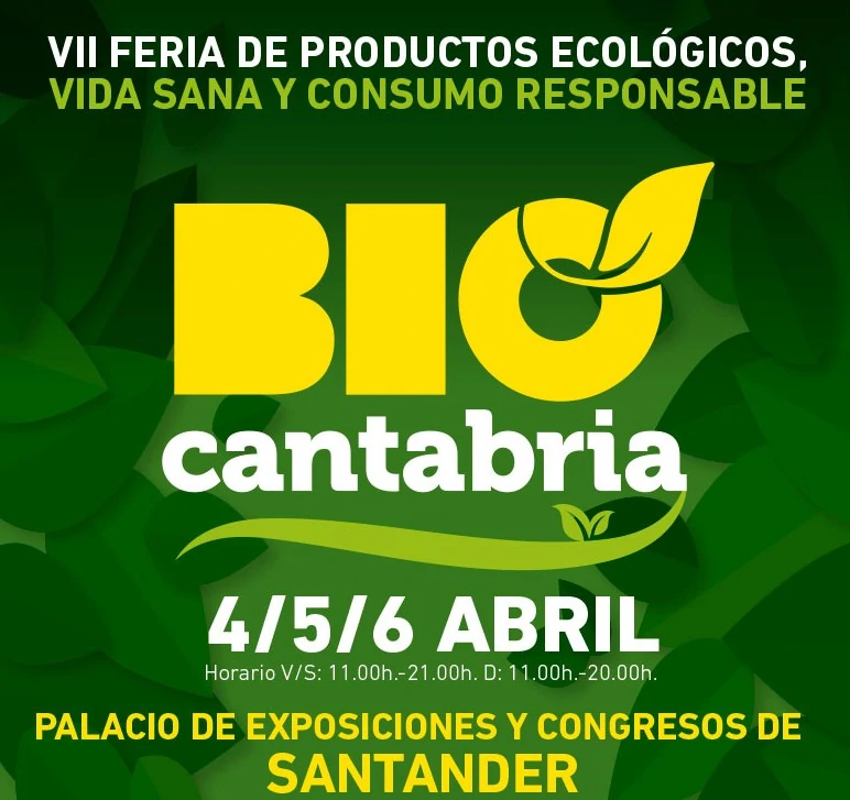 BioCantabria 2025: La gran cita del consumo ecológico y sostenible regresa del 4 al 6 de abril 